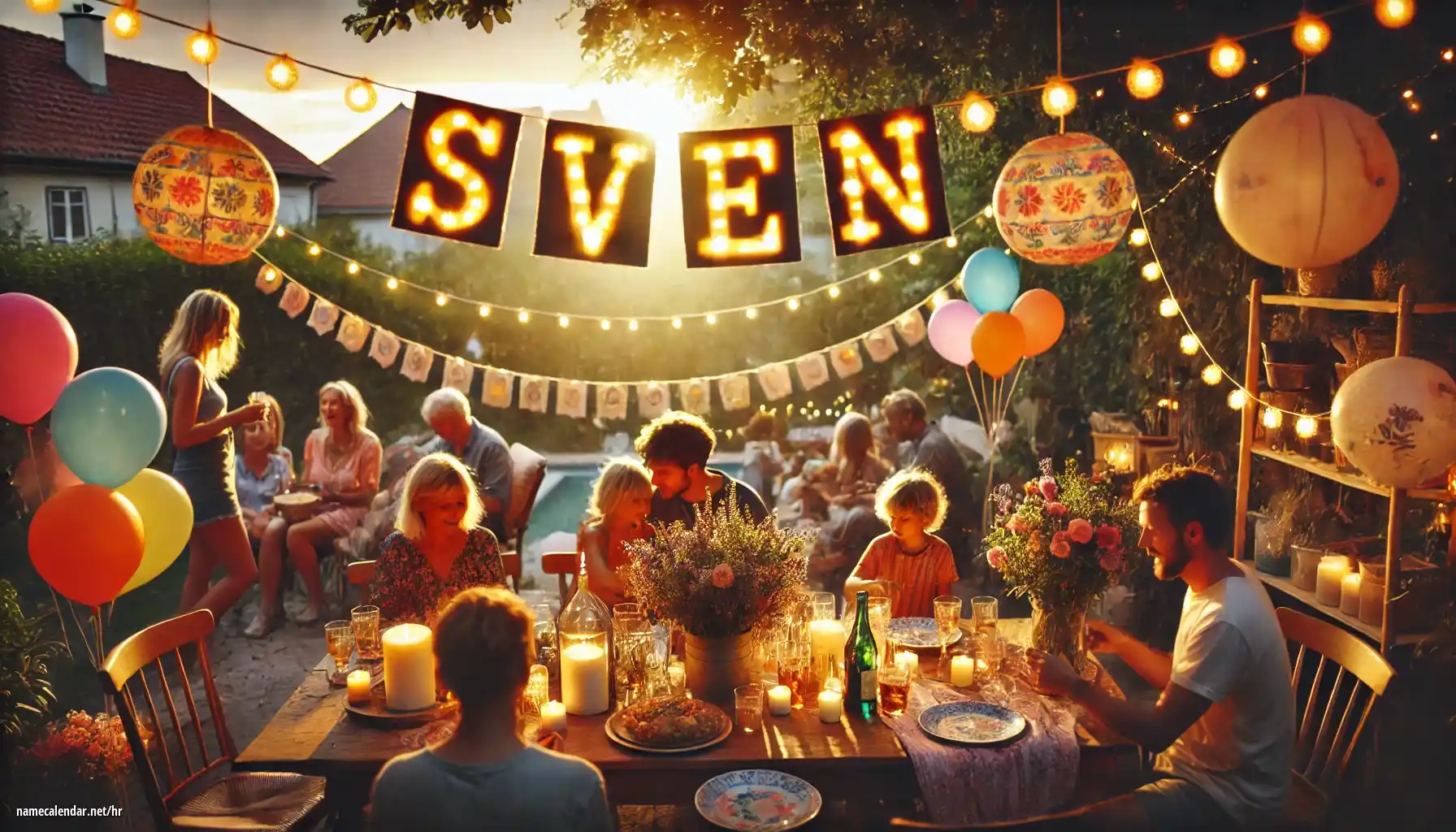 Proslava imendana i imendana - Sven