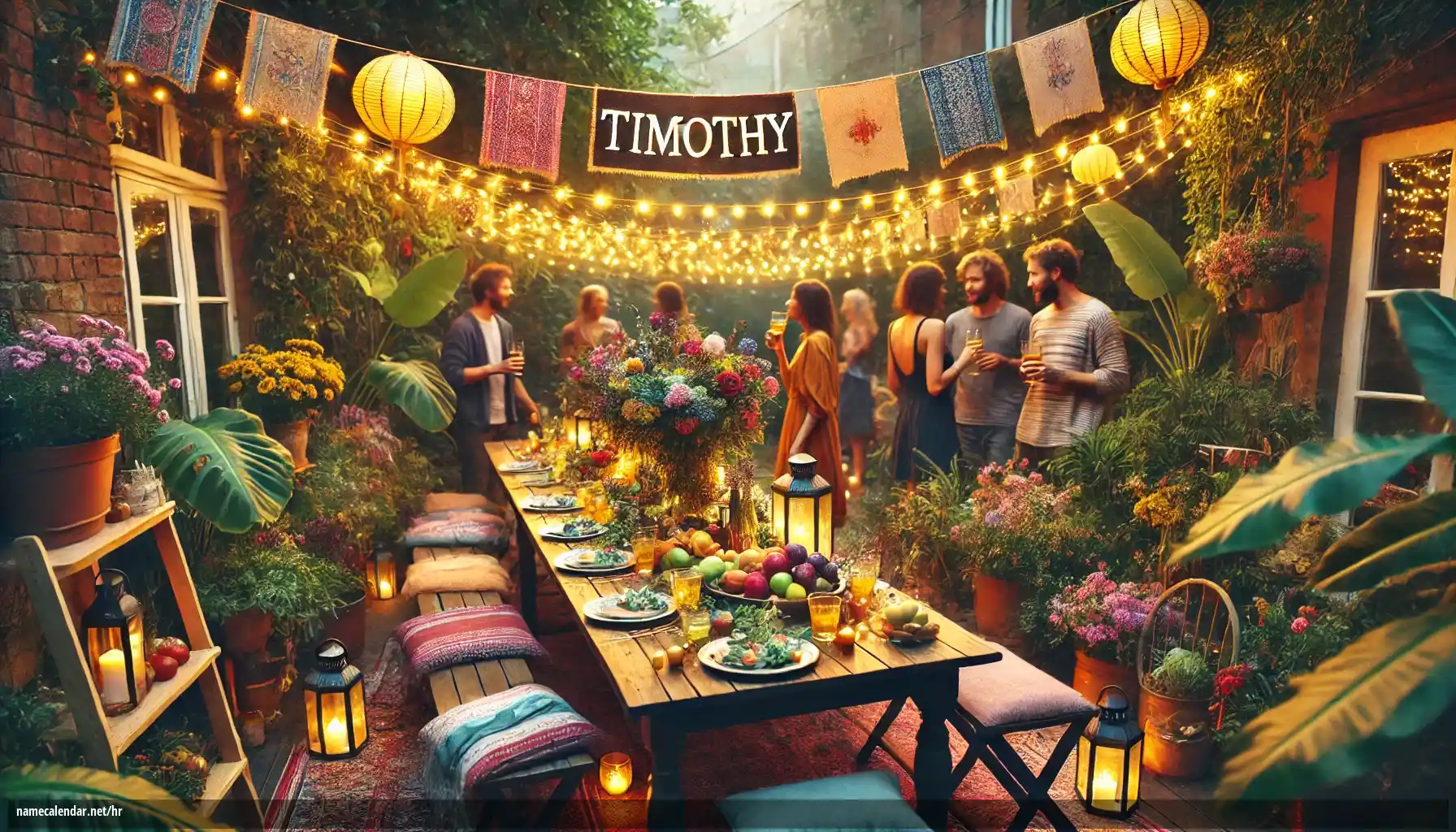 Proslava imendana i imendana - Timothy