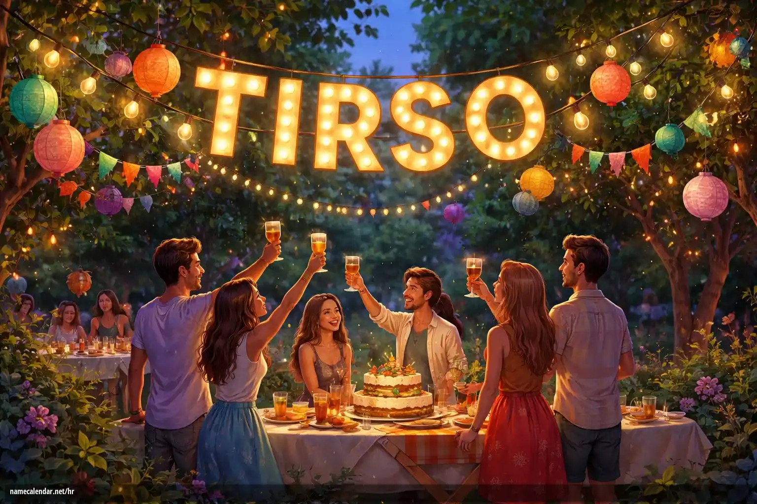 Proslava imendana i imendana - Tirso