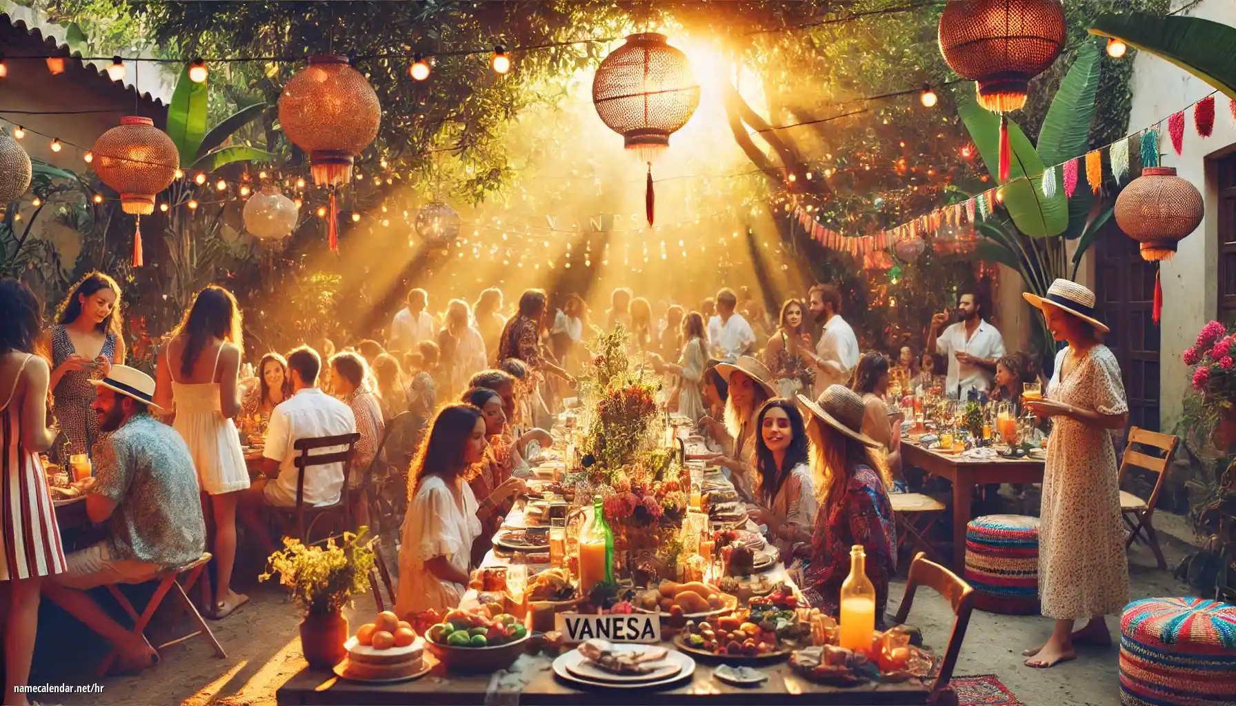 Proslava imendana i imendana - Vanesa