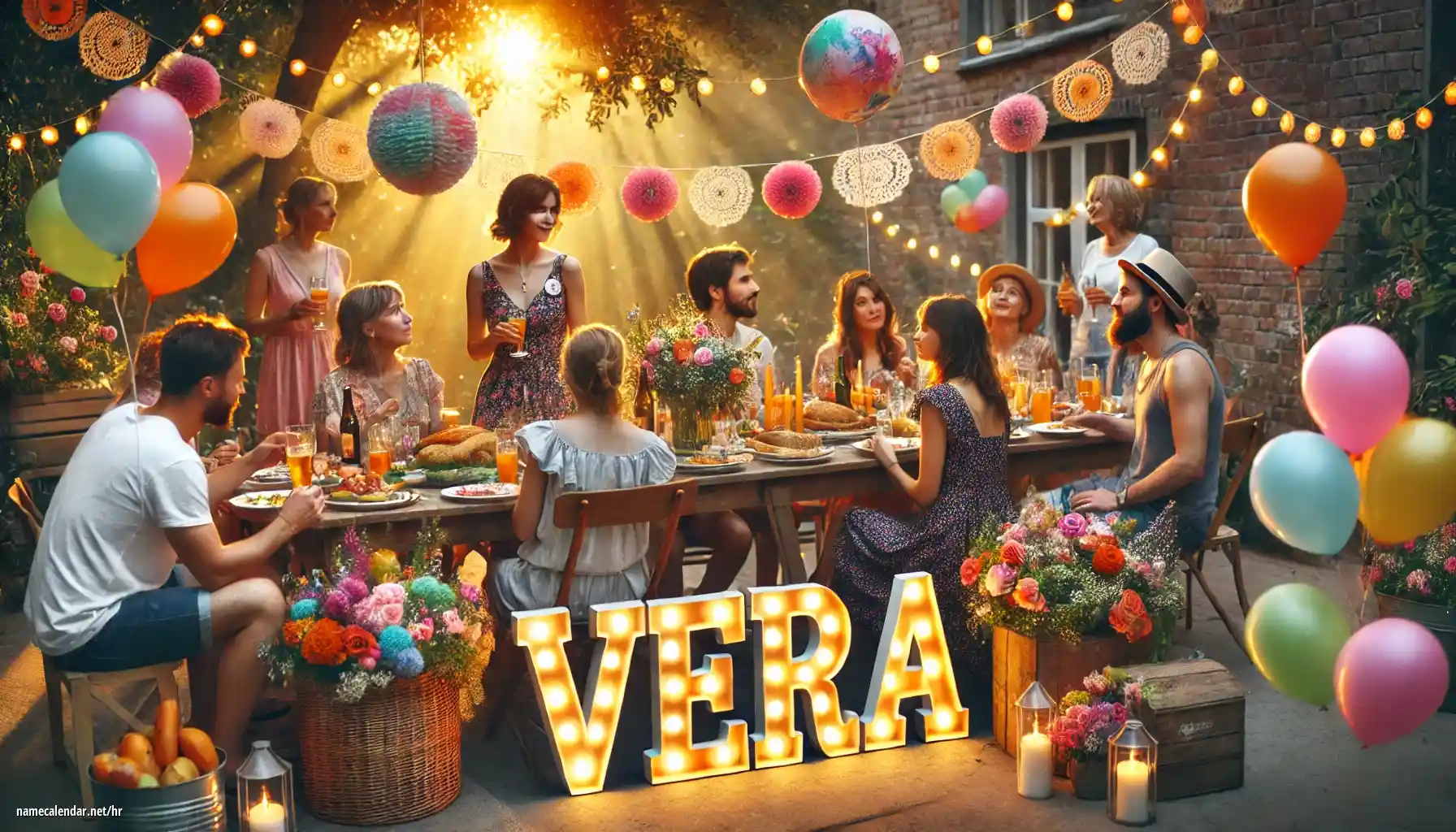 Proslava imendana i imendana - Vera