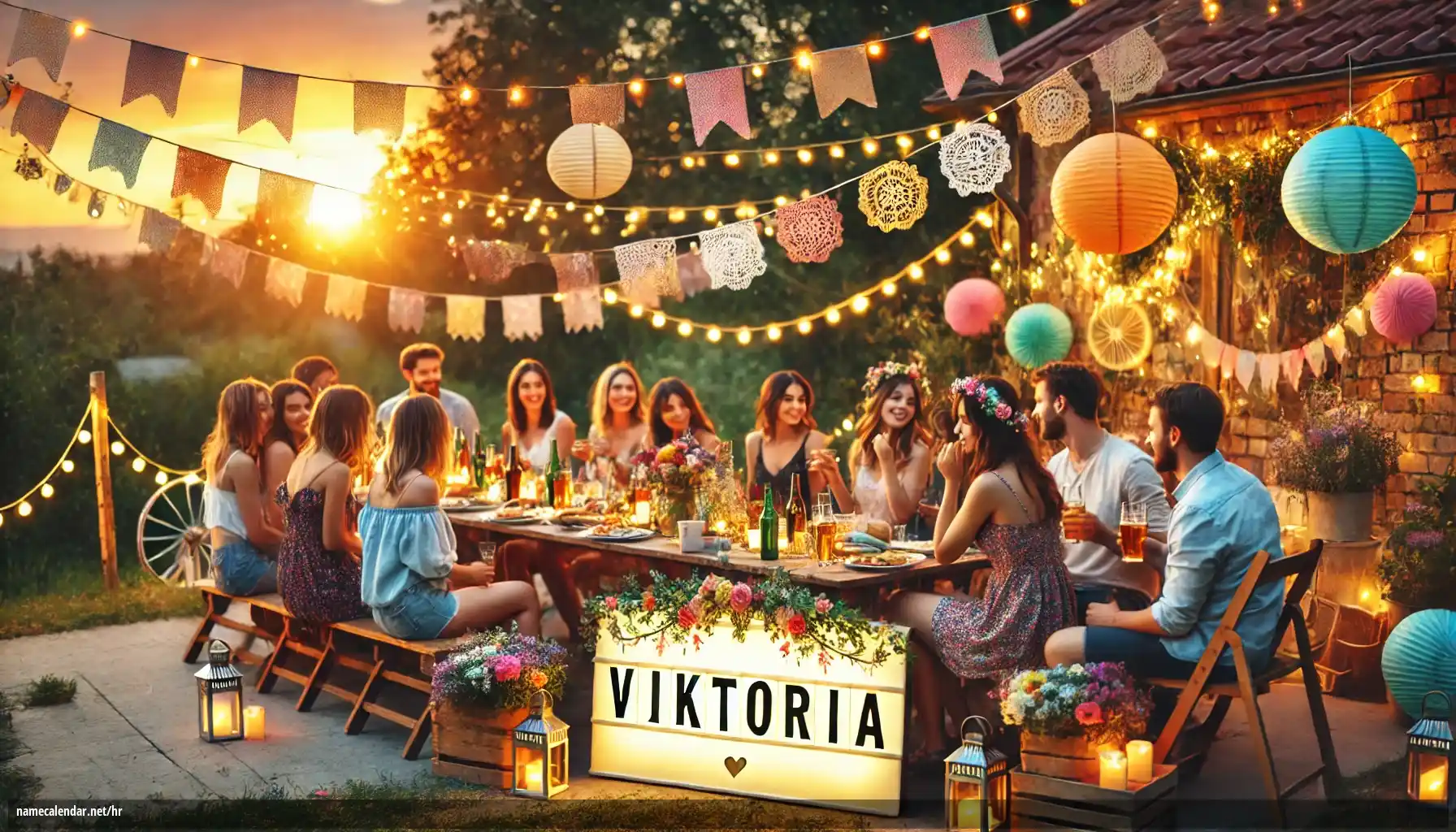 Proslava imendana i imendana - Viktória