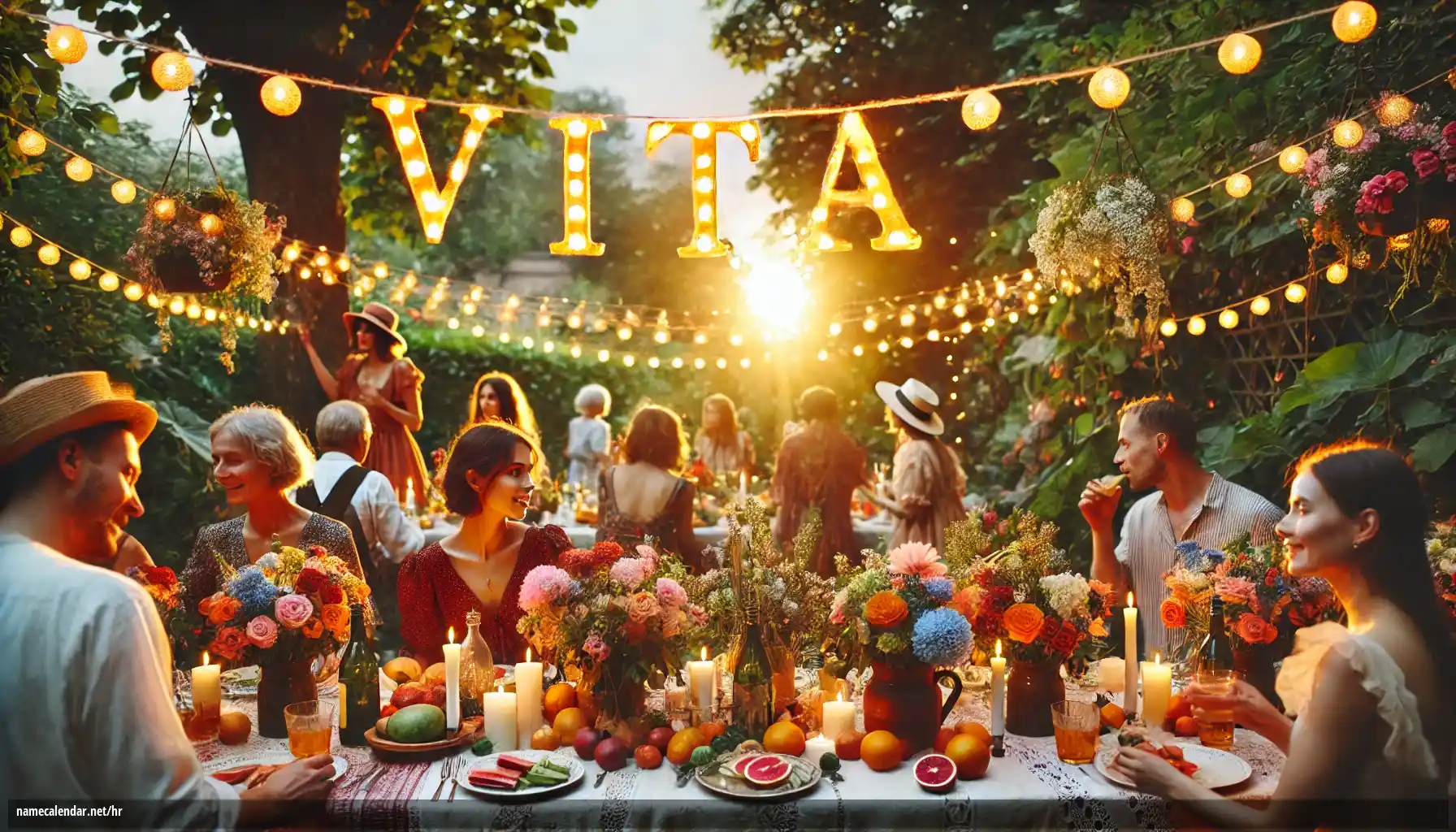 Proslava imendana i imendana - Vita