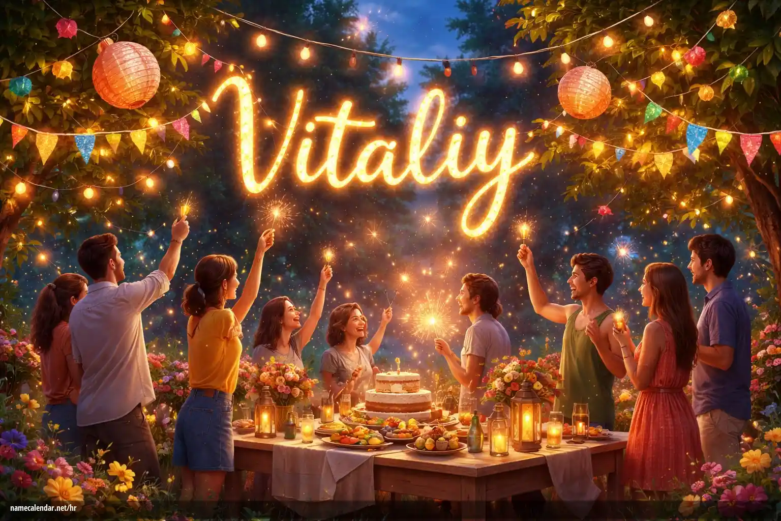 Proslava imendana i imendana - Vitaliy