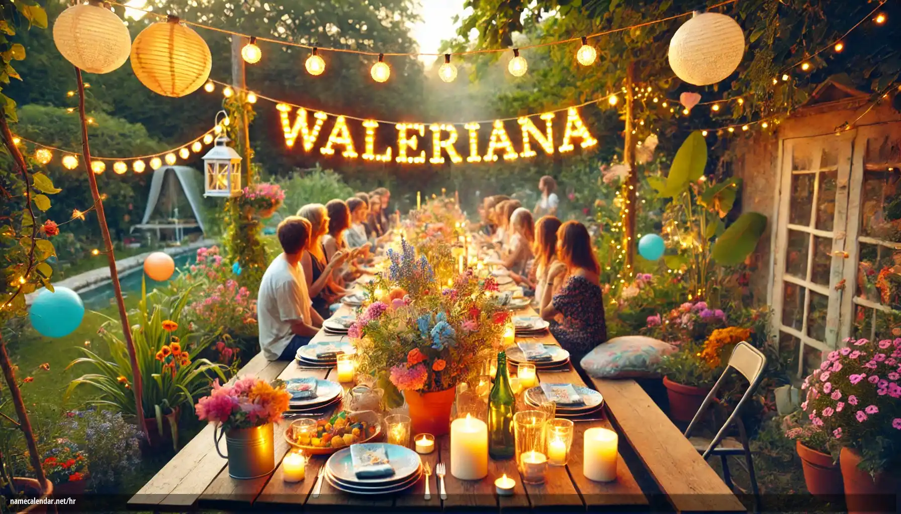 Proslava imendana i imendana - Waleriana