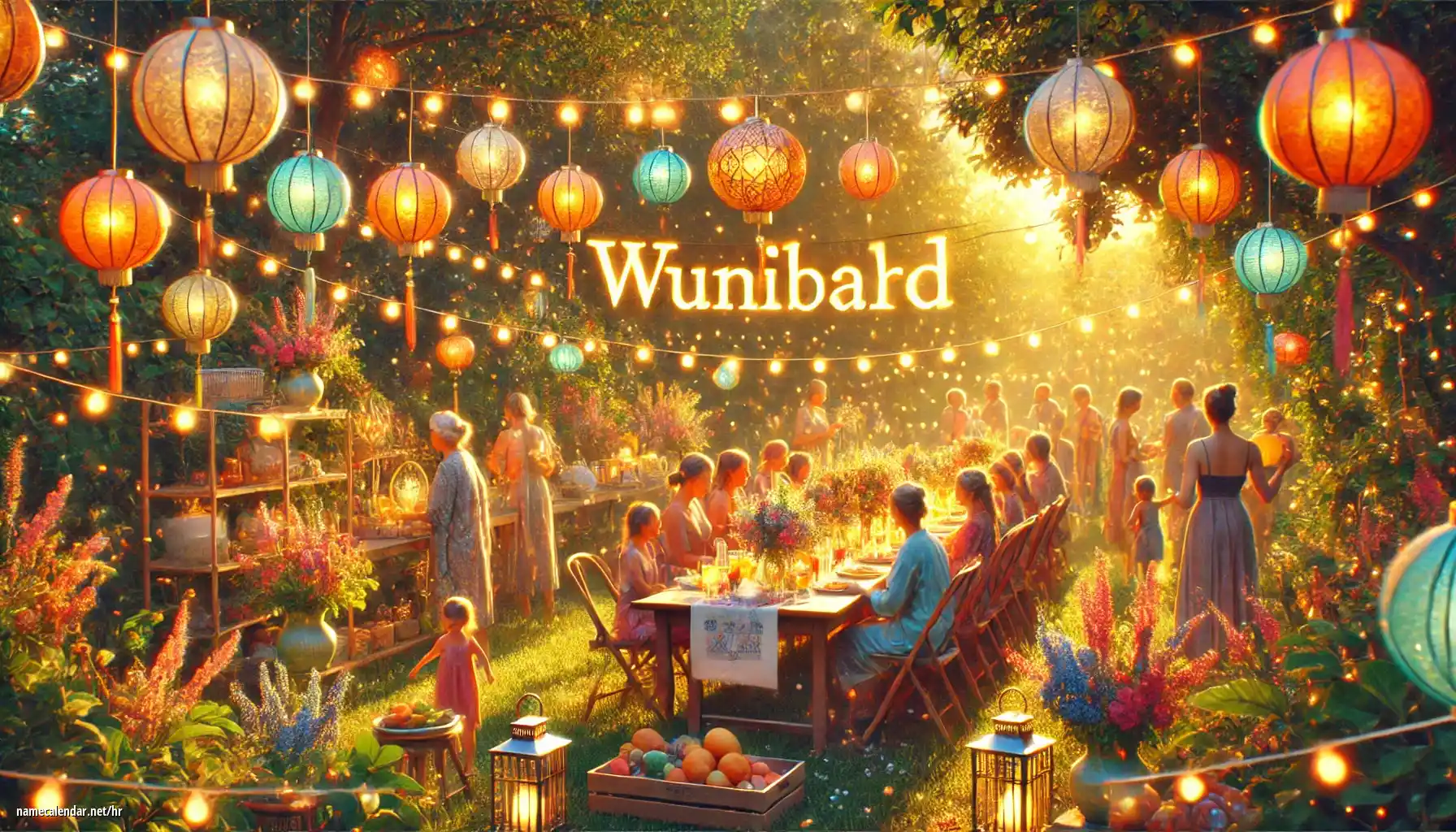 Proslava imendana i imendana - Wunibald