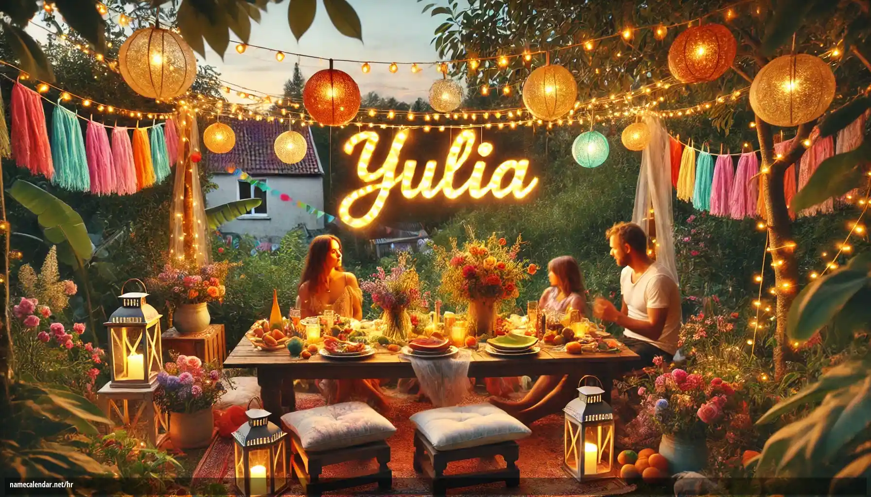 Proslava imendana i imendana - Yulia