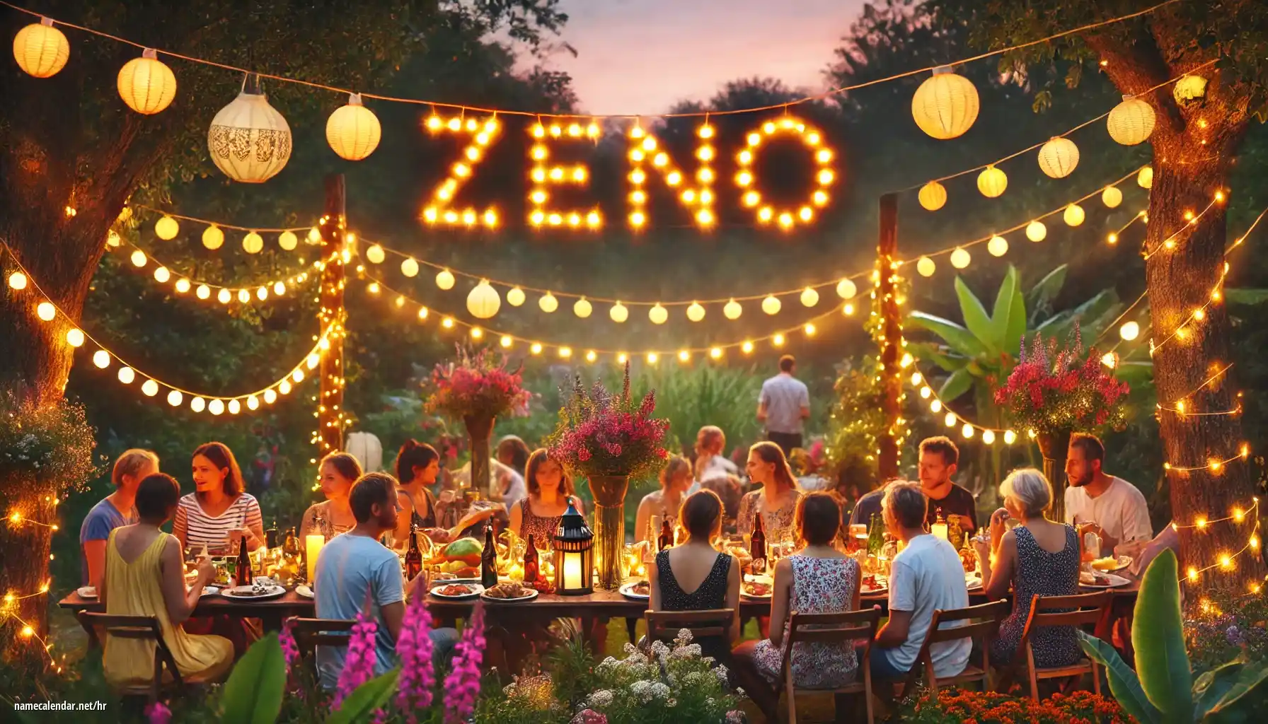 Proslava imendana i imendana - Zénó