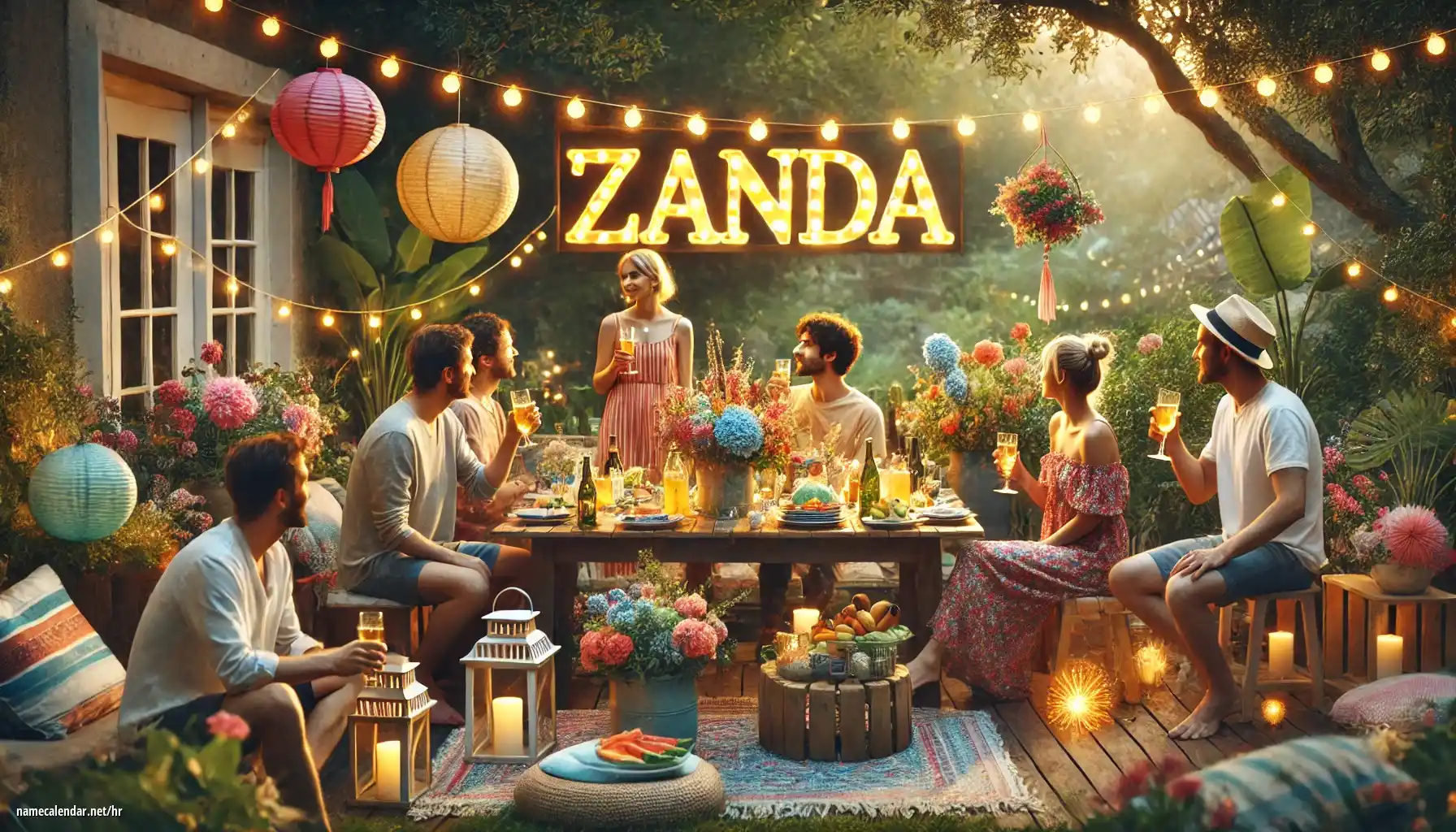 Proslava imendana i imendana - Zanda