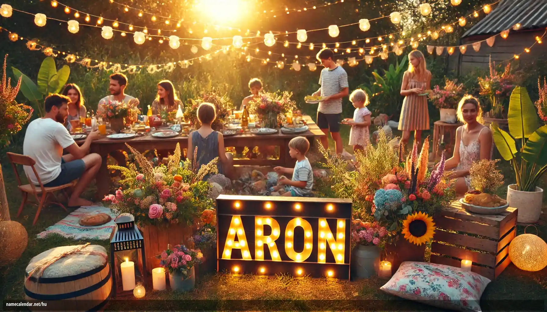 Névnap és név megünneplése - Áron