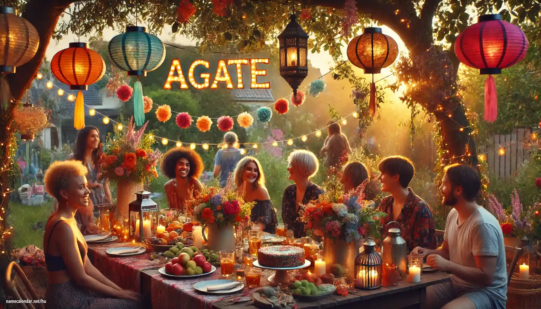 Névnap és név megünneplése - Agate