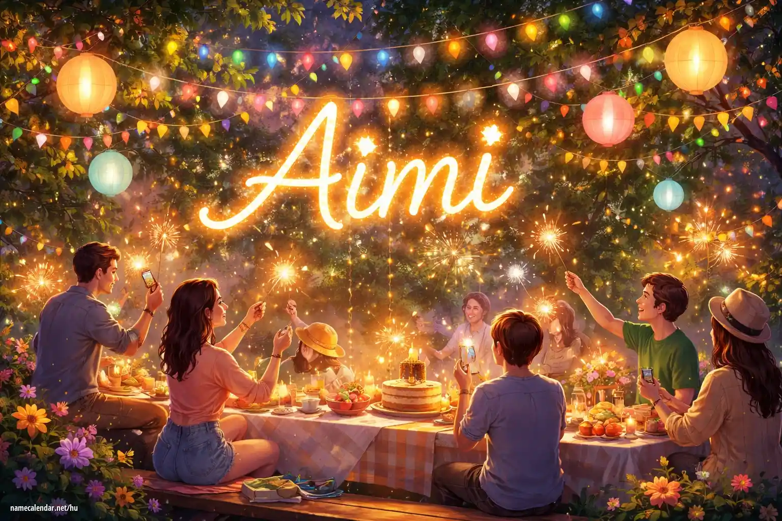 Névnap és név megünneplése - Aimi