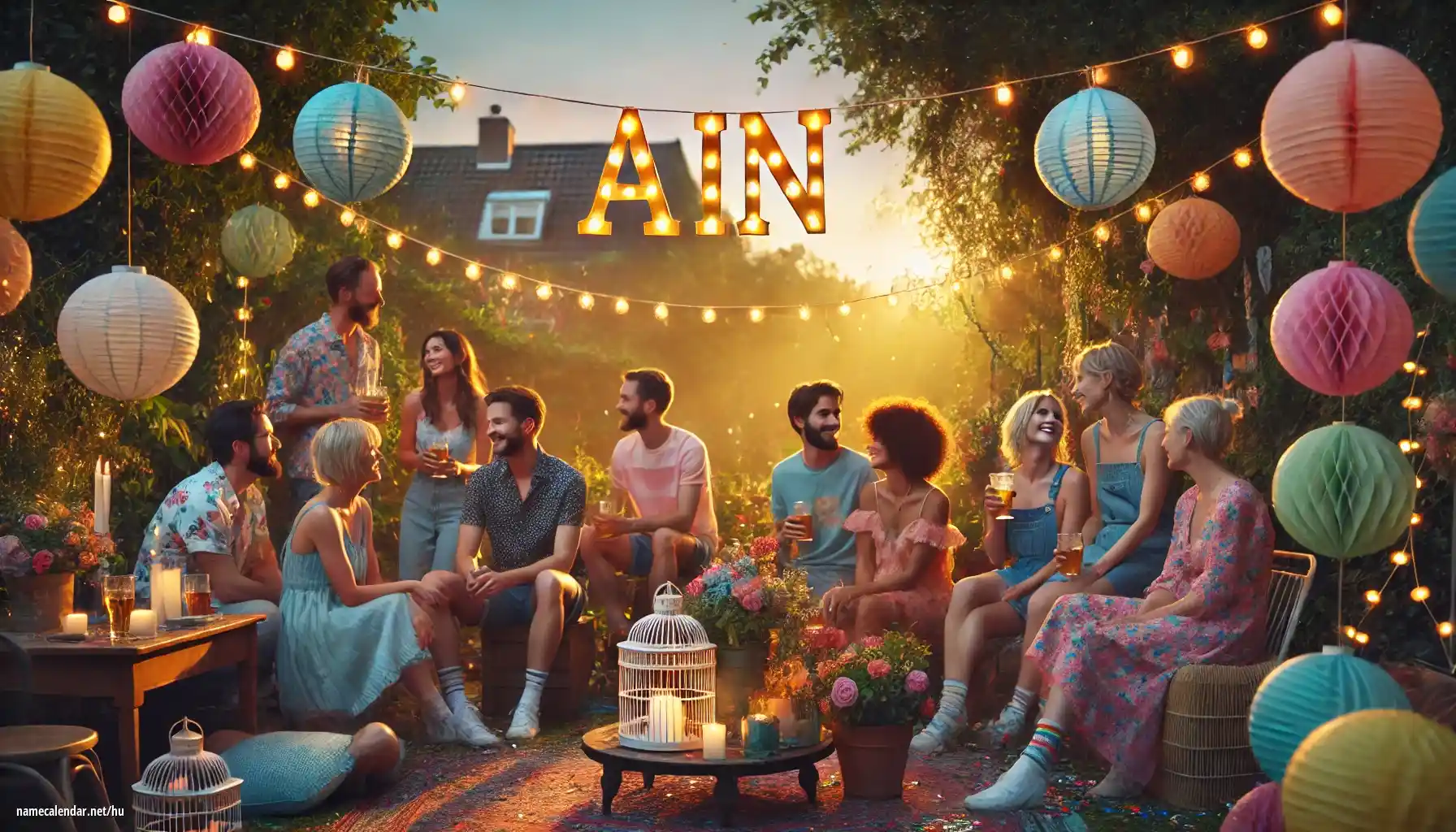 Névnap és név megünneplése - Ain