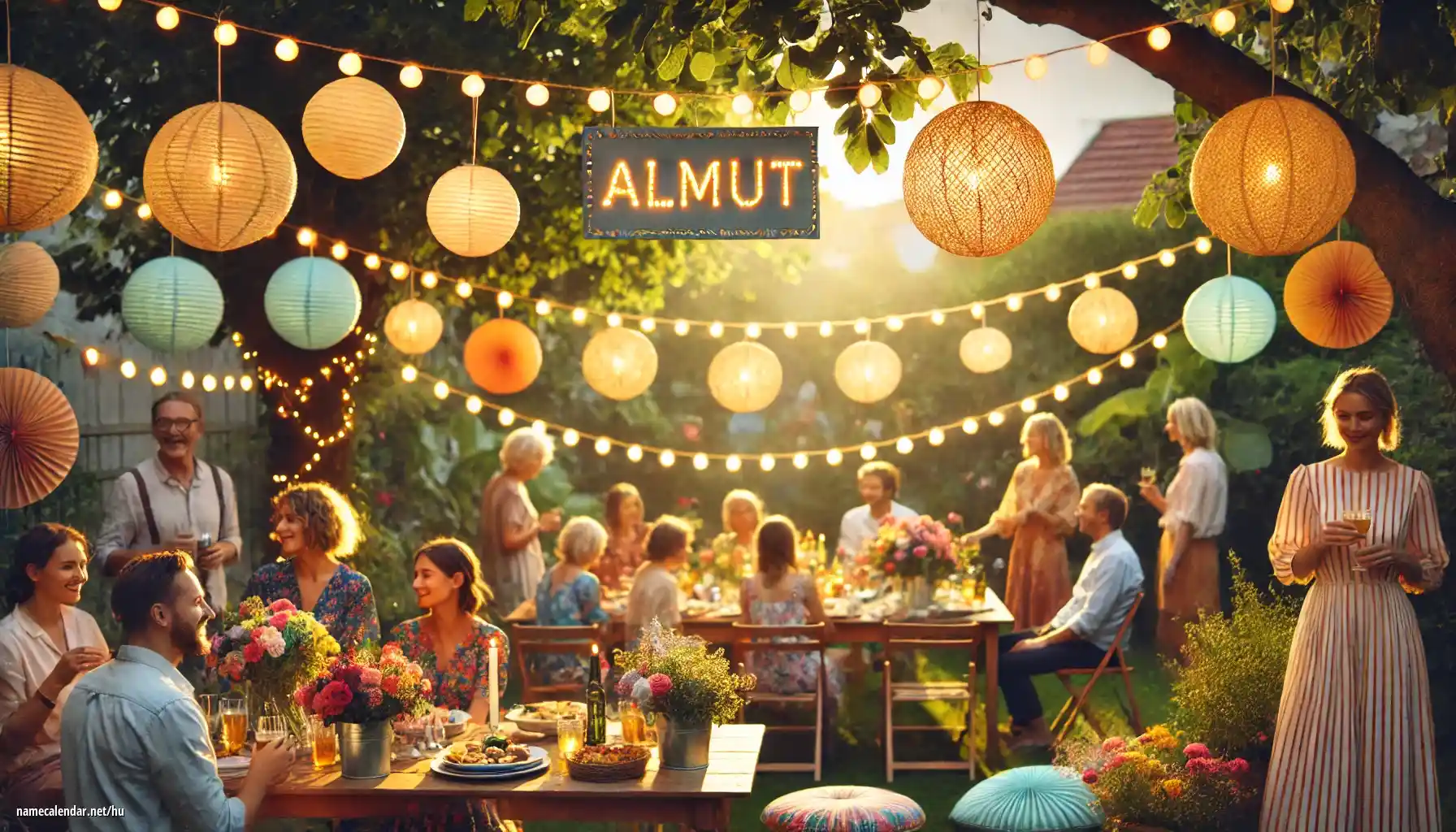 Névnap és név megünneplése - Almut