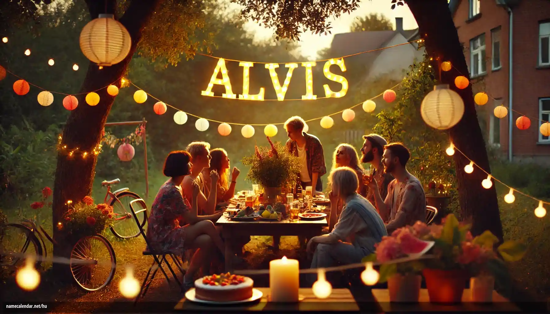 Névnap és név megünneplése - Alvis