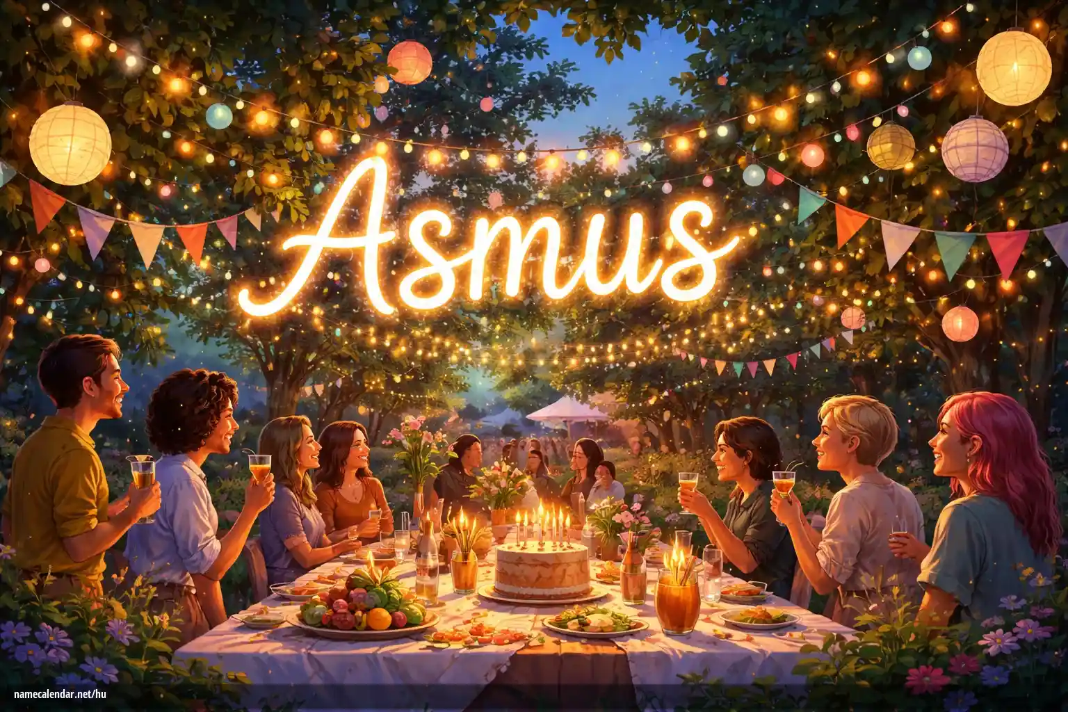 Névnap és név megünneplése - Asmus