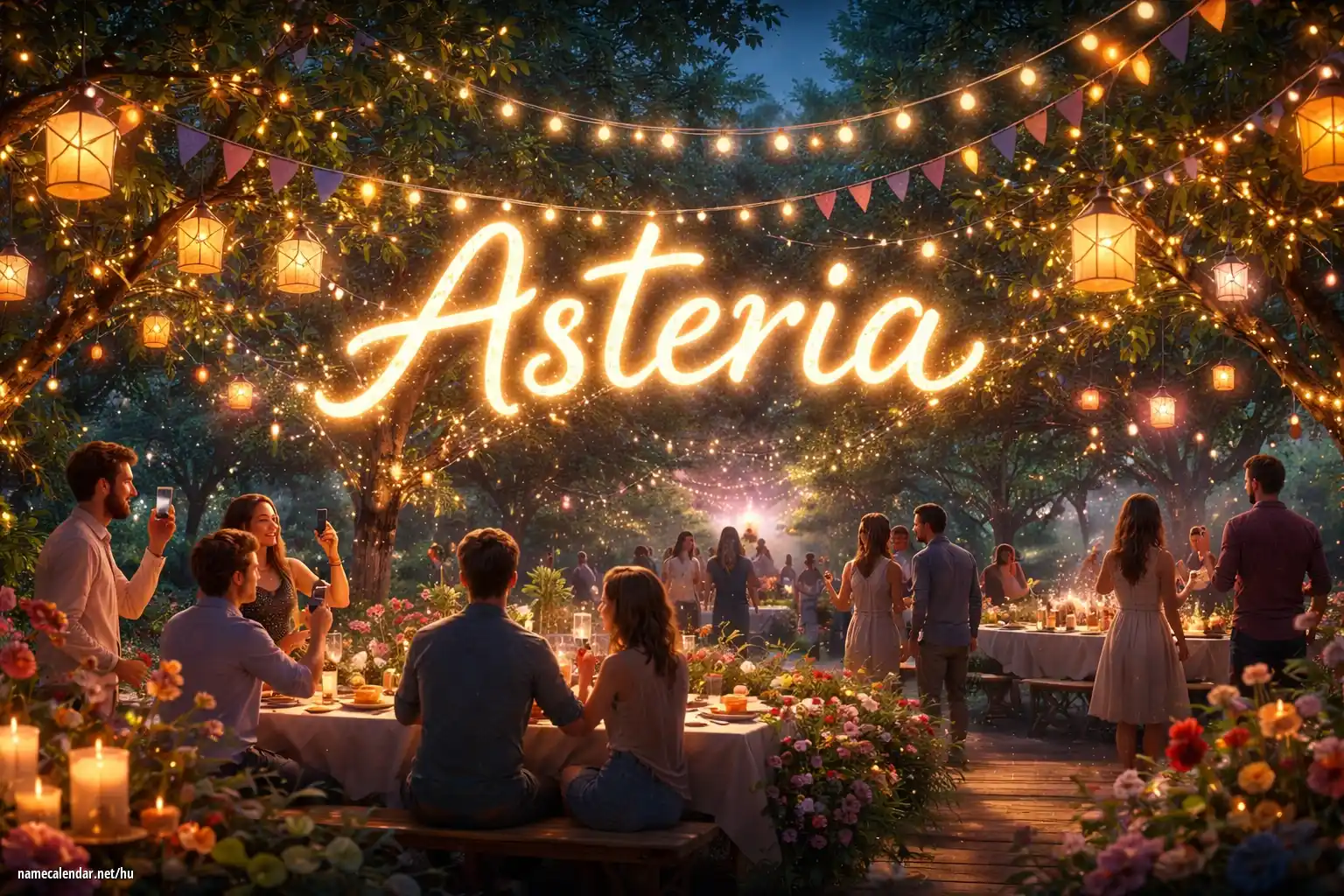 Névnap és név megünneplése - Asteria