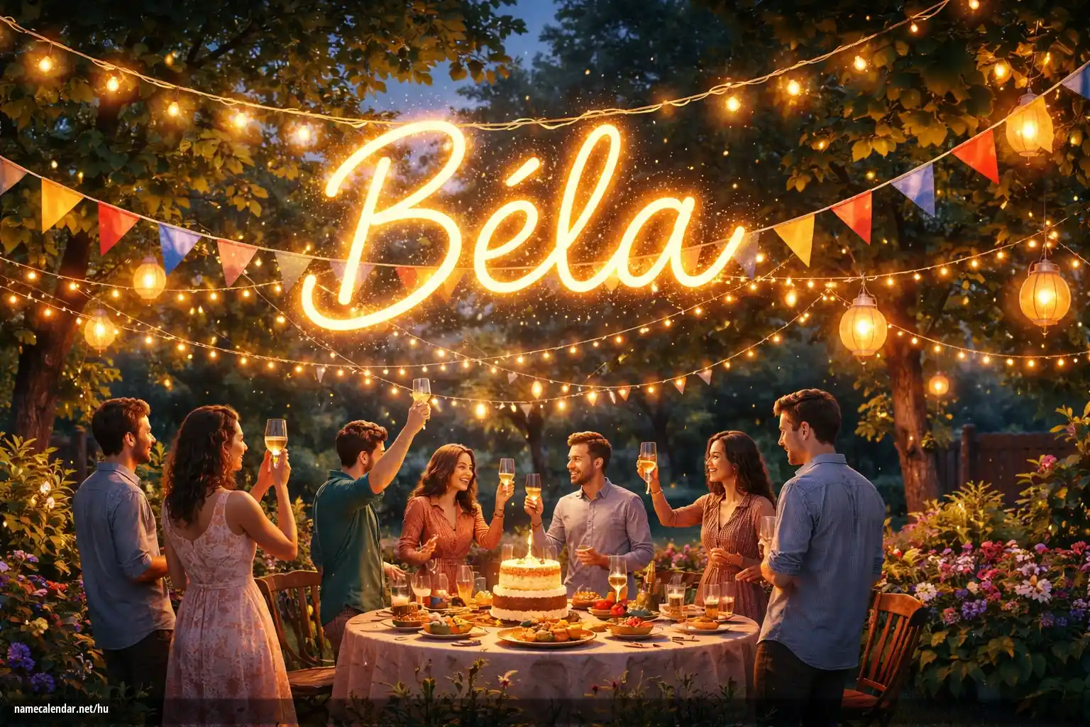 Névnap és név megünneplése - Běla