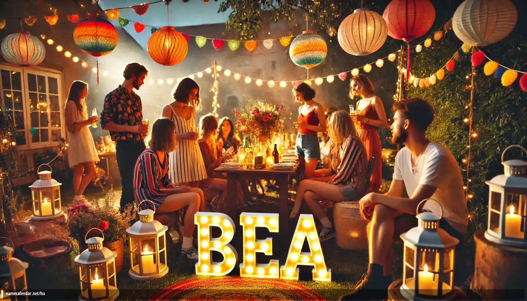 Névnap és név megünneplése - Bea