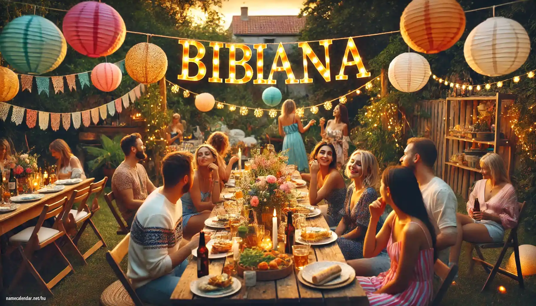 Névnap és név megünneplése - Bibiána