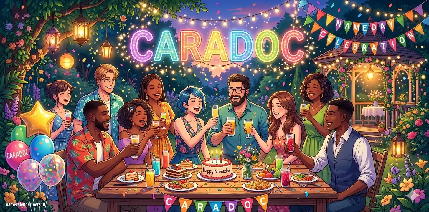 Névnap és név megünneplése - Caradoc