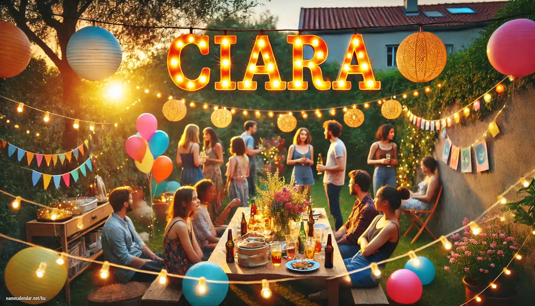 Névnap és név megünneplése - Ciara