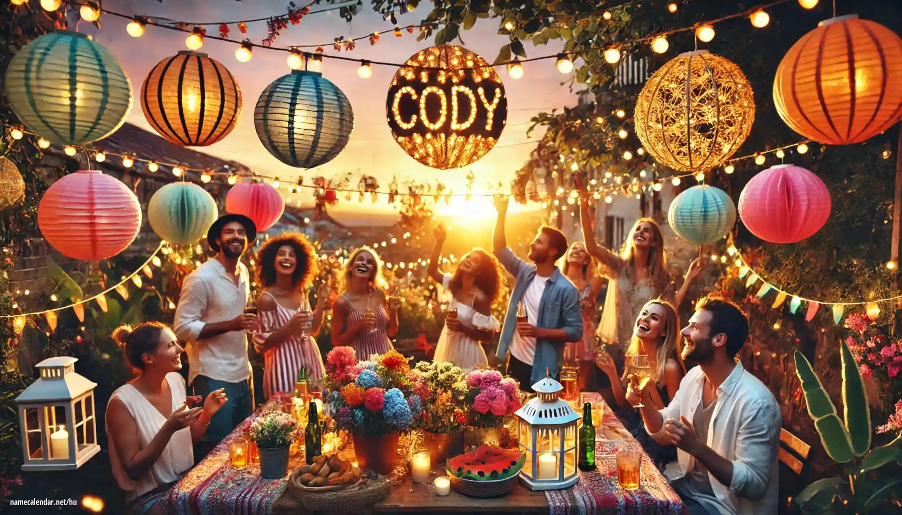 Névnap és név megünneplése - Cody