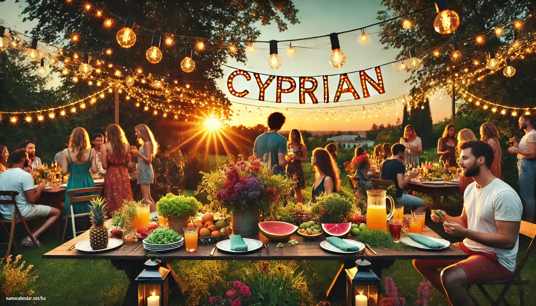 Névnap és név megünneplése - Cyprian