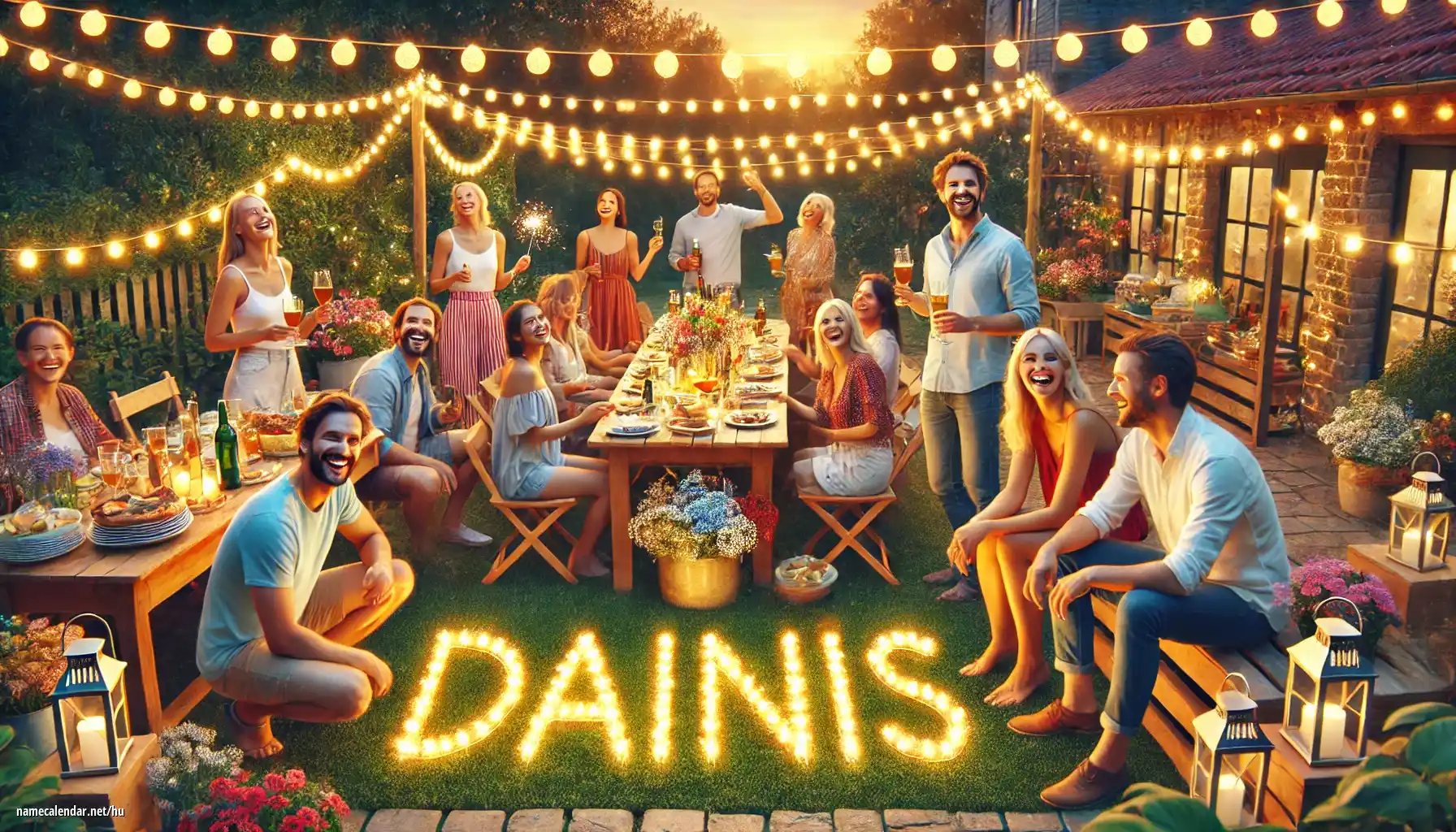 Névnap és név megünneplése - Dainis