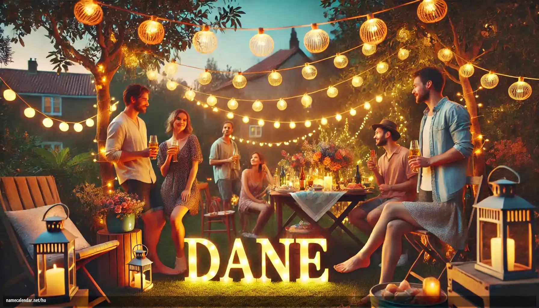 Névnap és név megünneplése - Dane