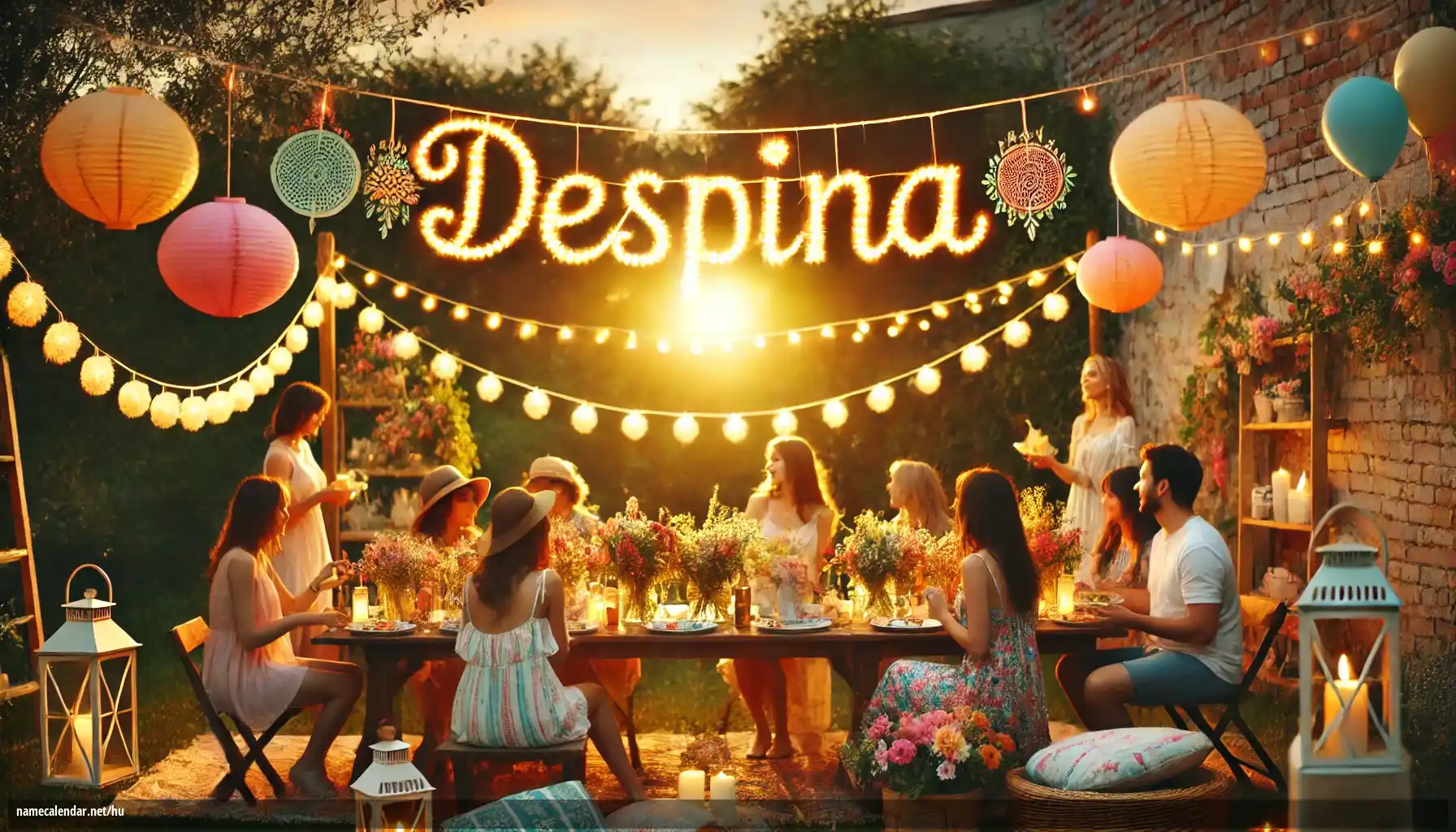 Névnap és név megünneplése - Despina