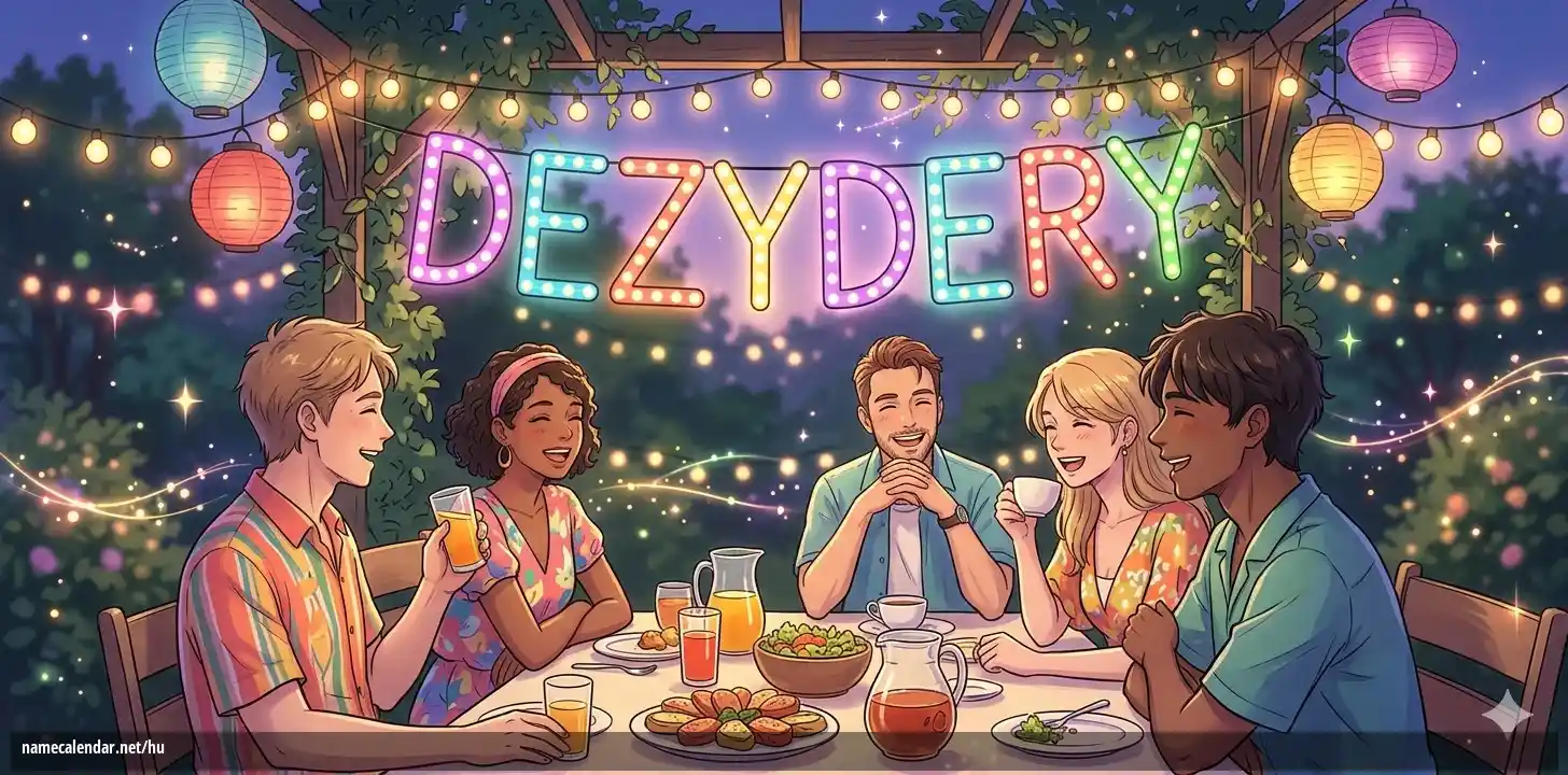 Névnap és név megünneplése - Dezydery