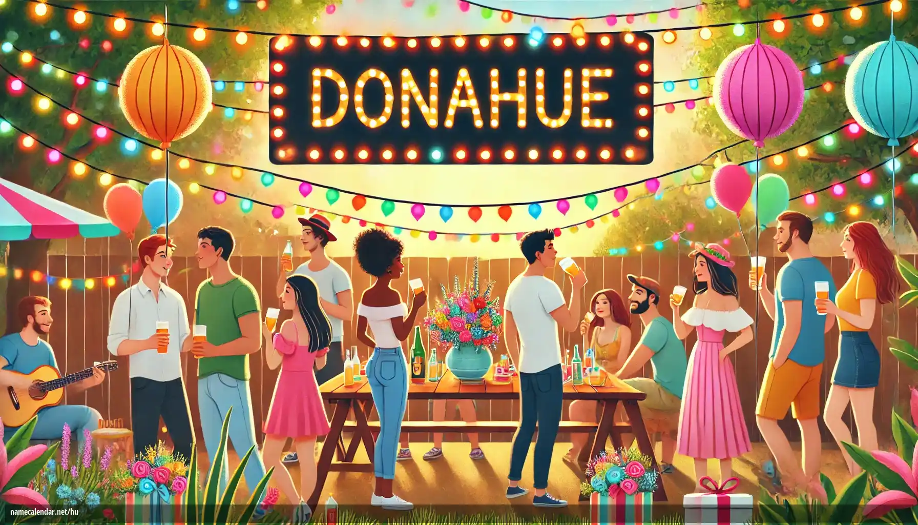 Névnap és név megünneplése - Donahue