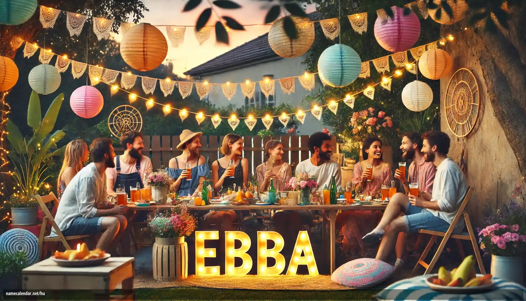 Névnap és név megünneplése - Ebba