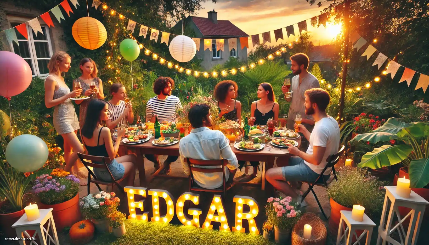 Névnap és név megünneplése - Edgar