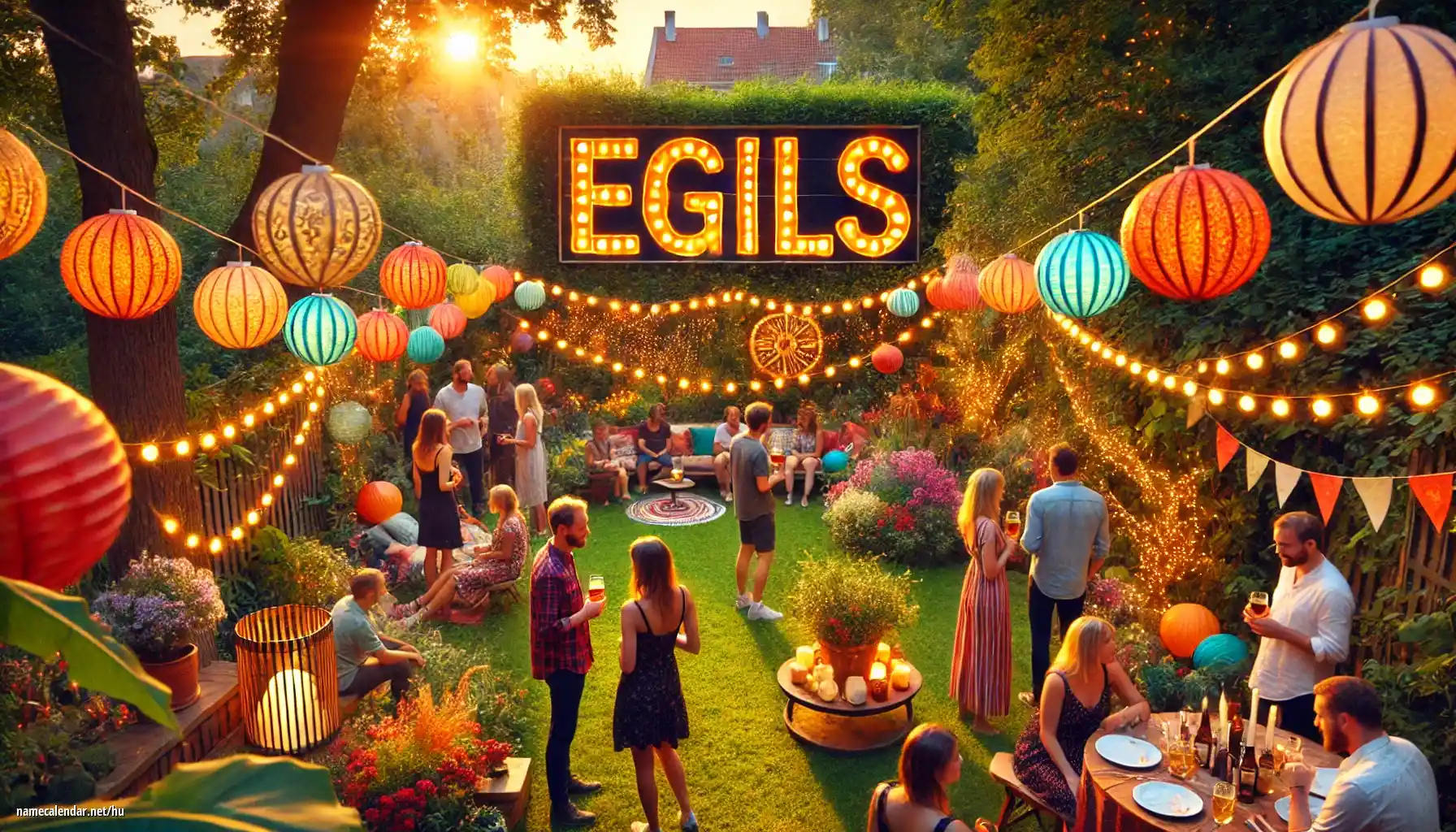 Névnap és név megünneplése - Egils