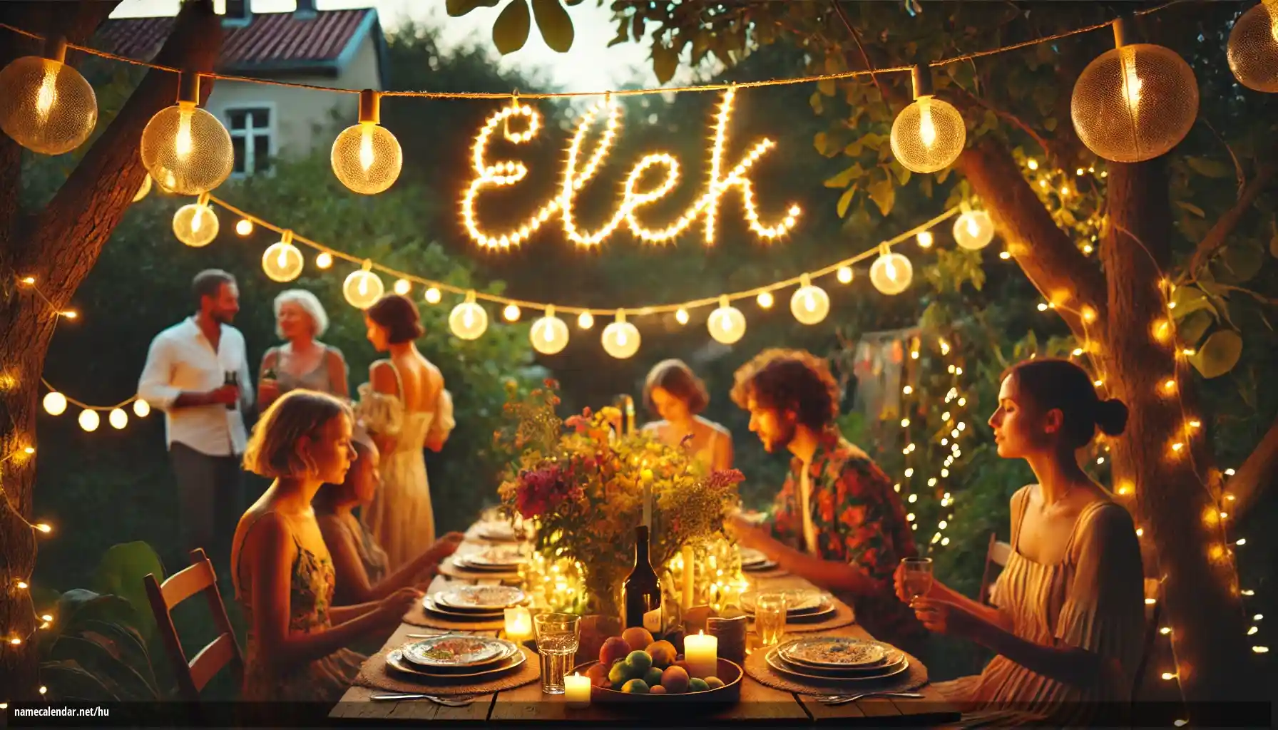 Névnap és név megünneplése - Elek