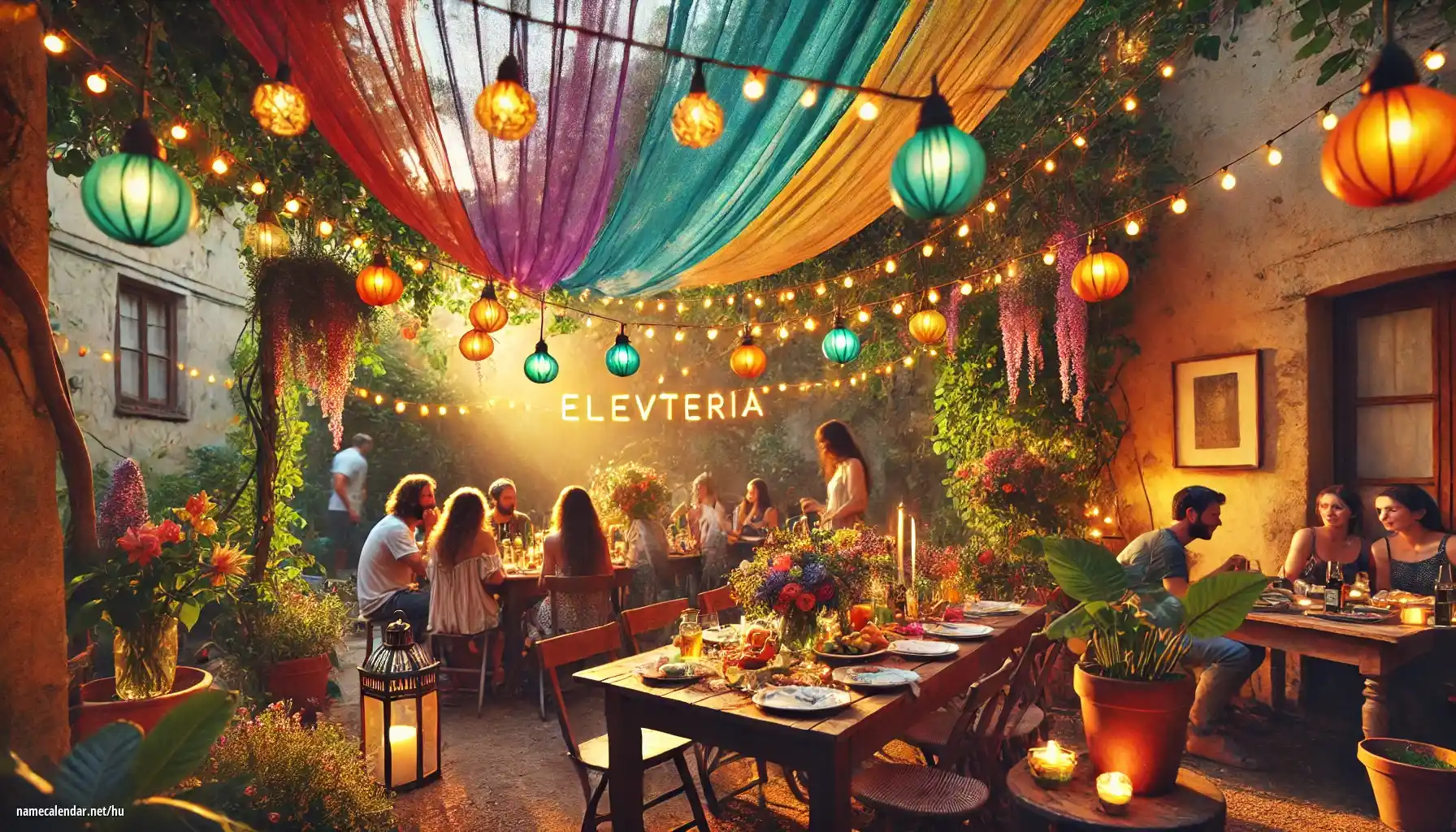 Névnap és név megünneplése - Elevteria