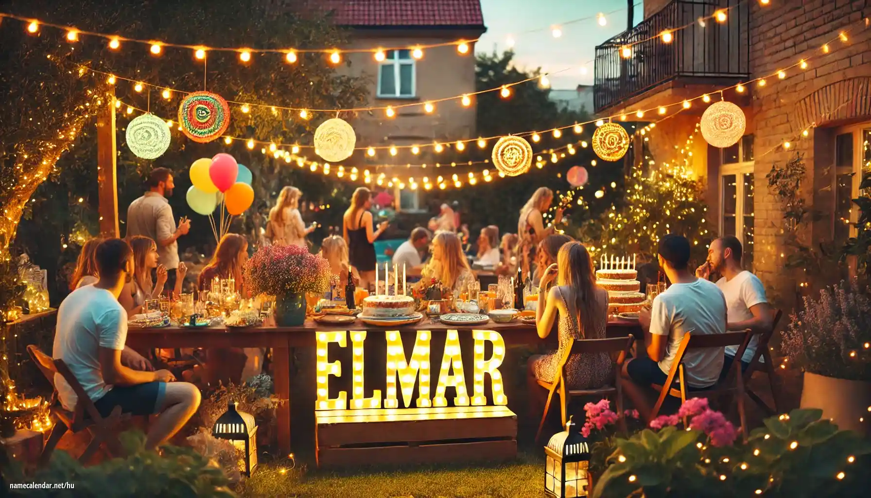 Névnap és név megünneplése - Elmar