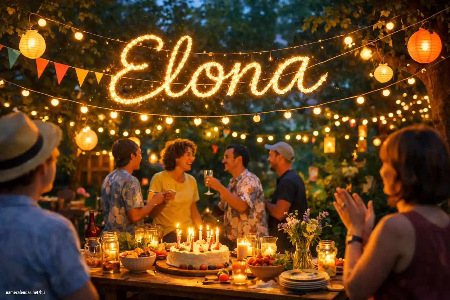 Névnap és név megünneplése - Elona