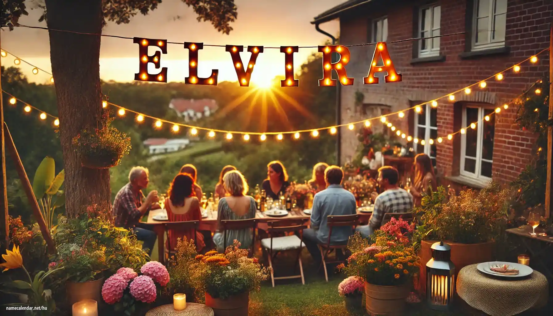 Névnap és név megünneplése - Elvíra