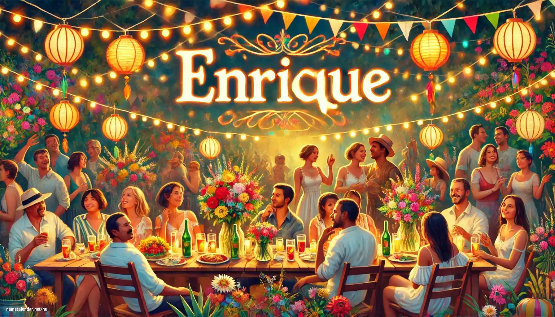 Névnap és név megünneplése - Enrique