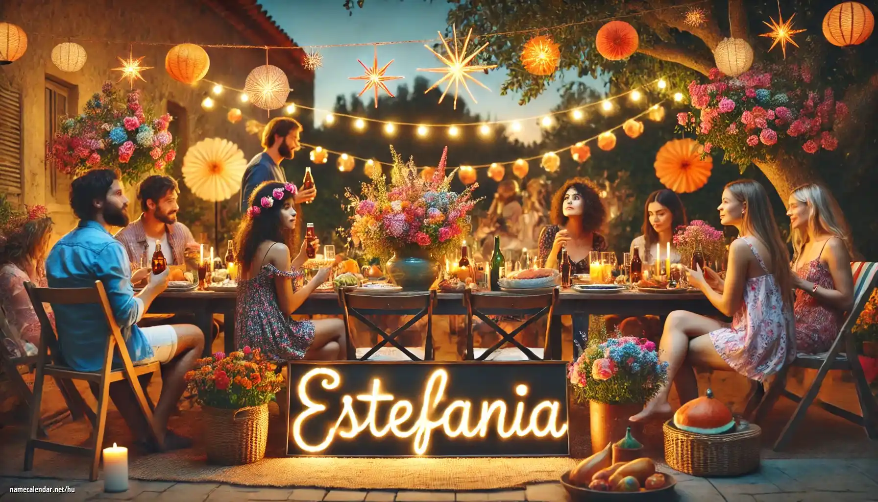 Névnap és név megünneplése - Estefania