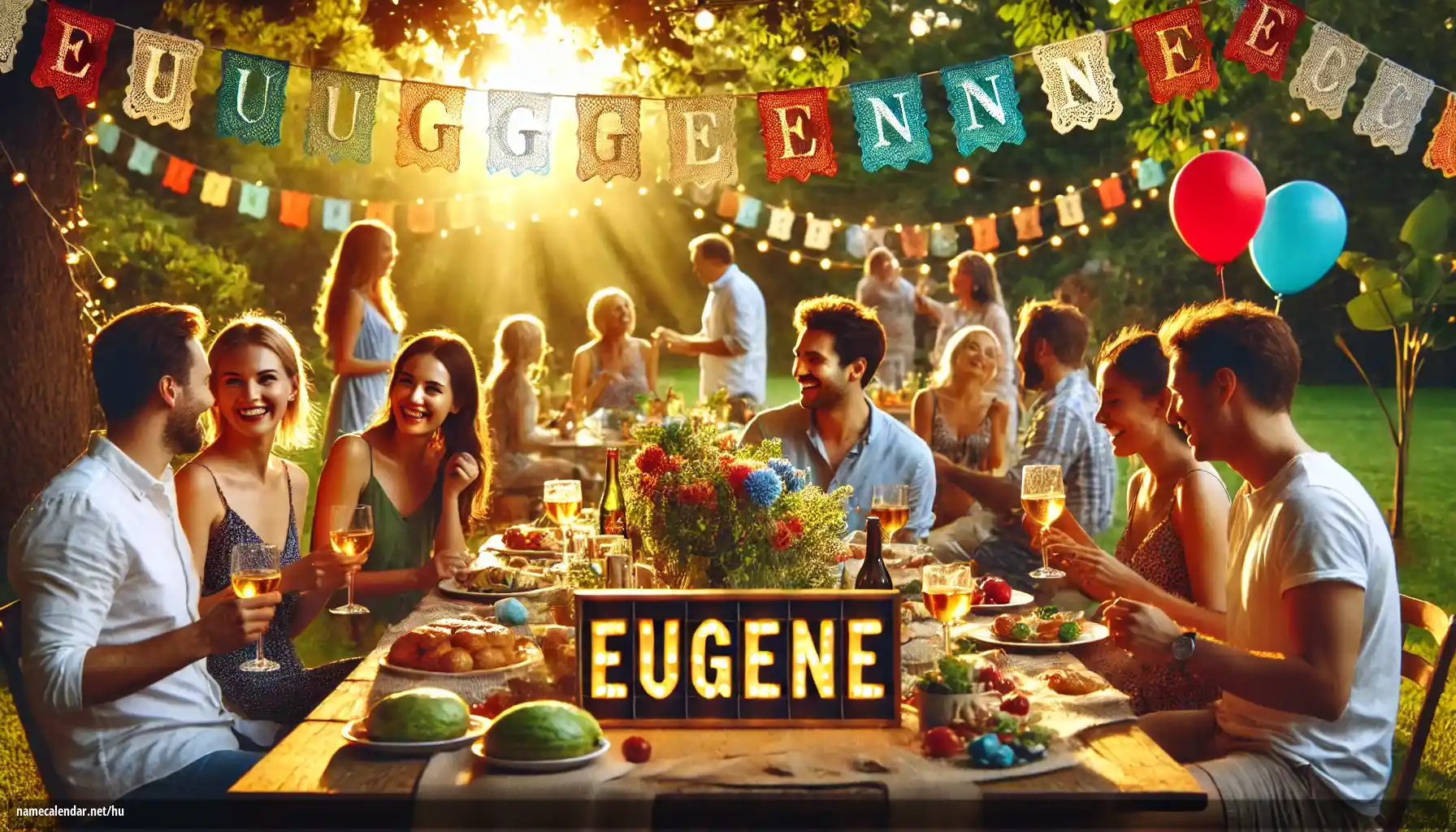 Névnap és név megünneplése - Eugene