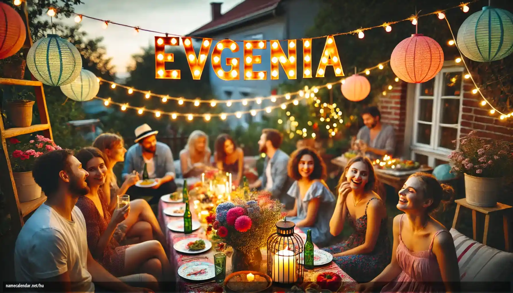 Névnap és név megünneplése - Evgenia