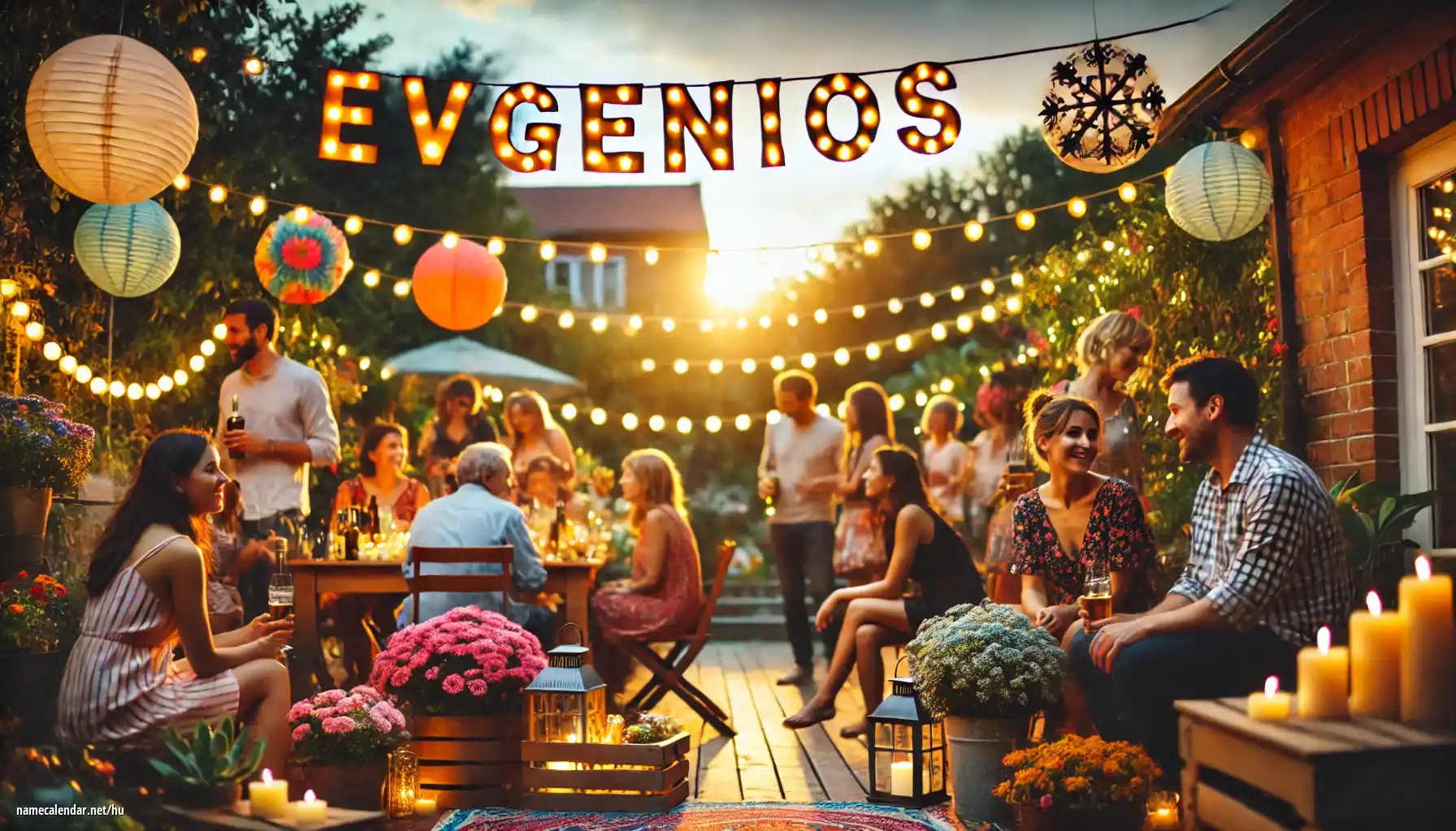 Névnap és név megünneplése - Evgenios