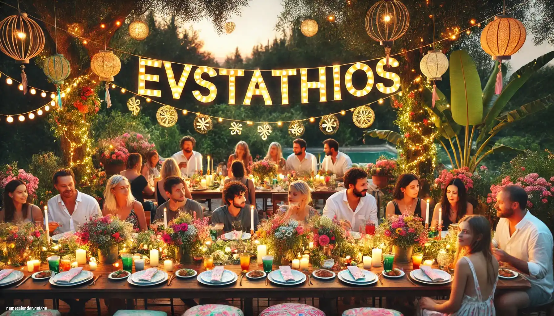 Névnap és név megünneplése - Evstathios