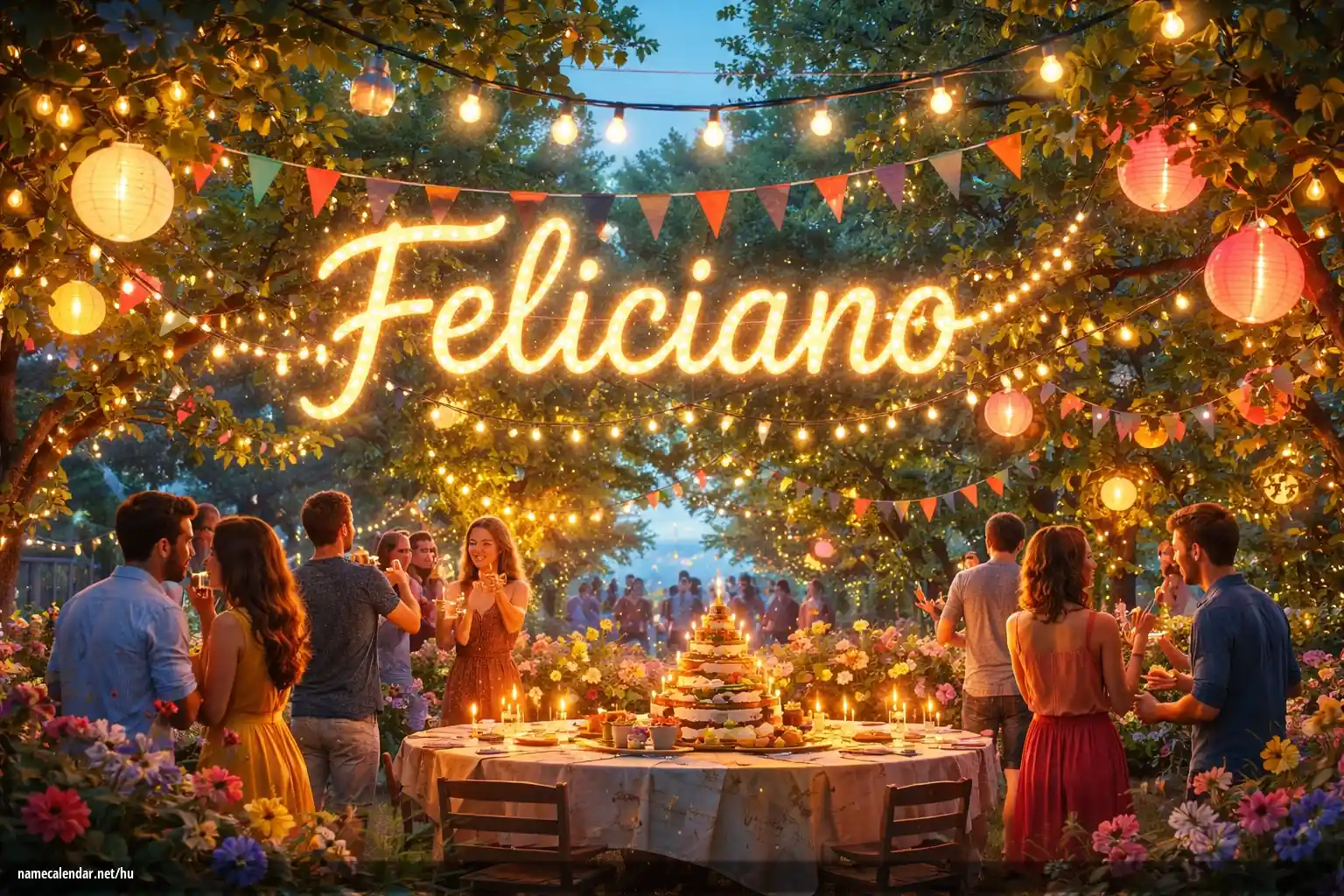 Névnap és név megünneplése - Feliciano