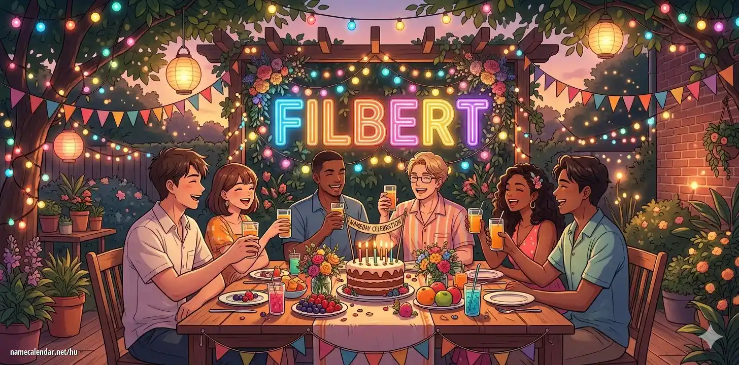 Névnap és név megünneplése - Filbert