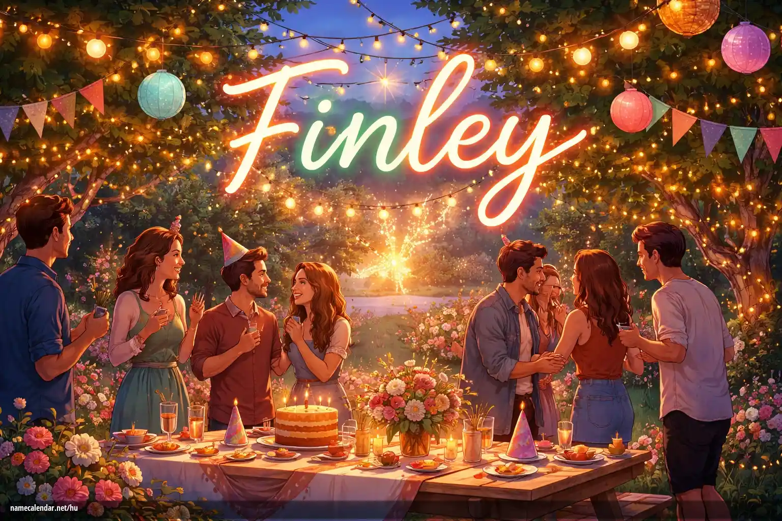 Névnap és név megünneplése - Finley